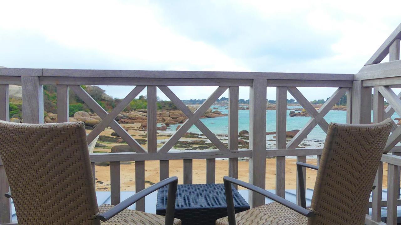 Logis Hotel Saint Guirec Et De La Plage Perros-Guirec Exterior photo