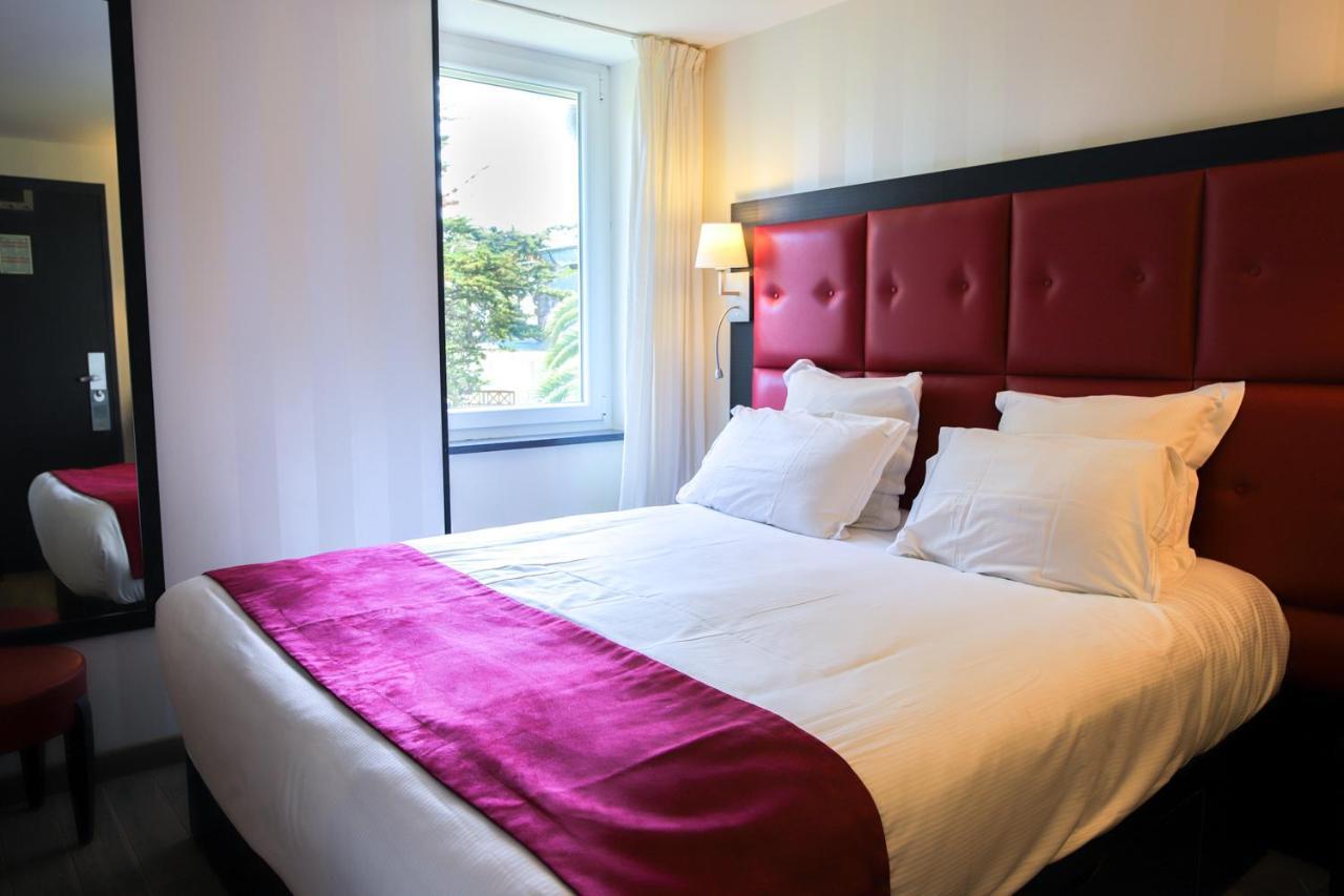 Logis Hotel Saint Guirec Et De La Plage Perros-Guirec Exterior photo