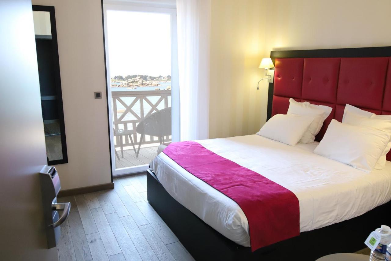 Logis Hotel Saint Guirec Et De La Plage Perros-Guirec Exterior photo