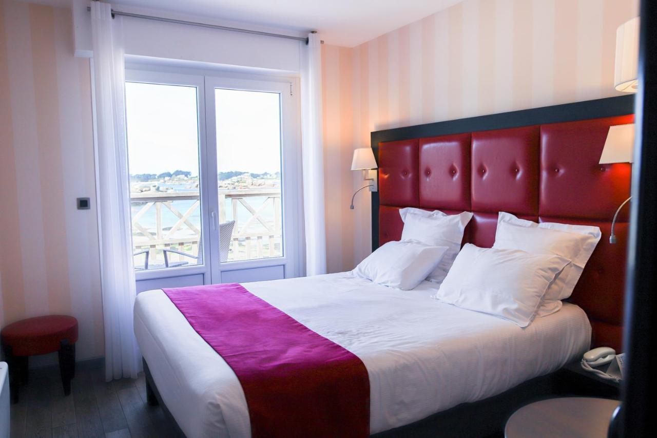 Logis Hotel Saint Guirec Et De La Plage Perros-Guirec Exterior photo