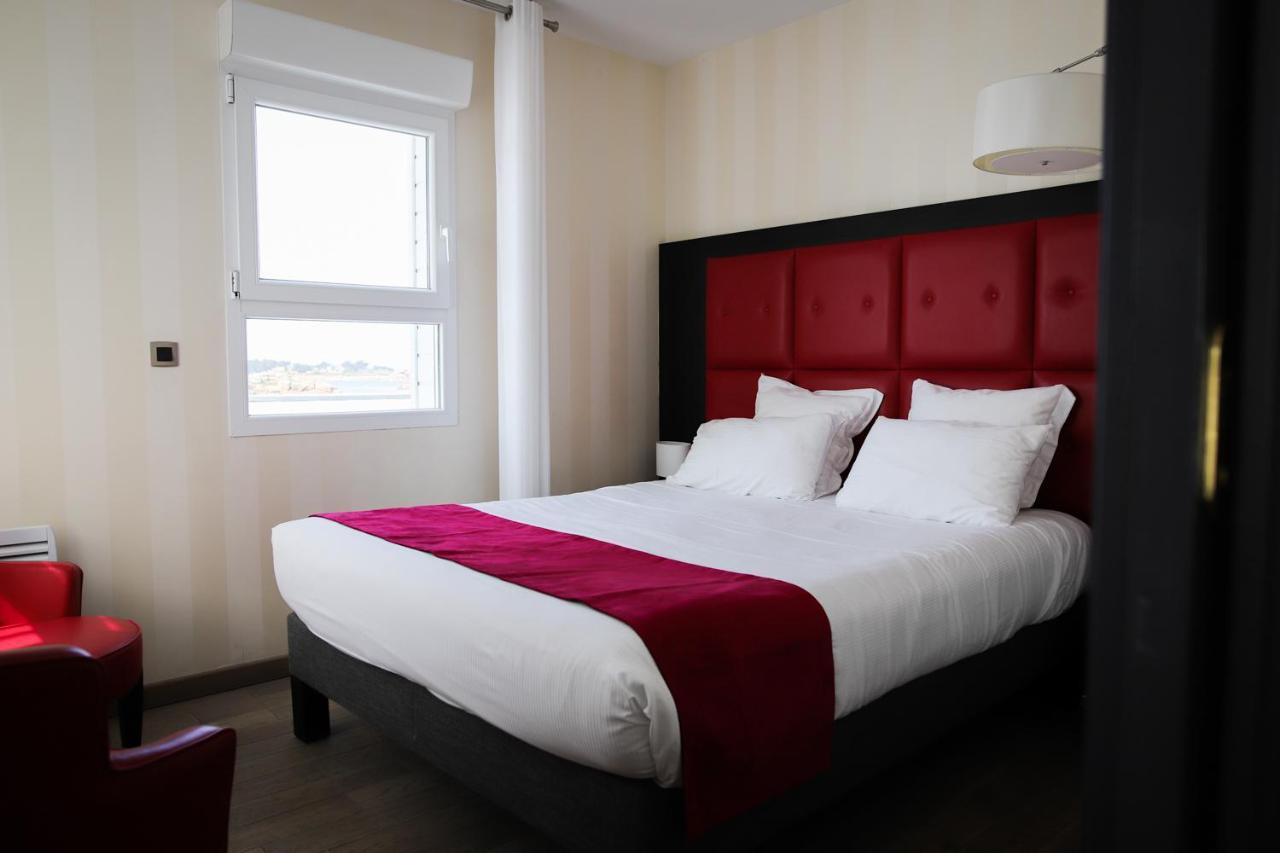 Logis Hotel Saint Guirec Et De La Plage Perros-Guirec Exterior photo