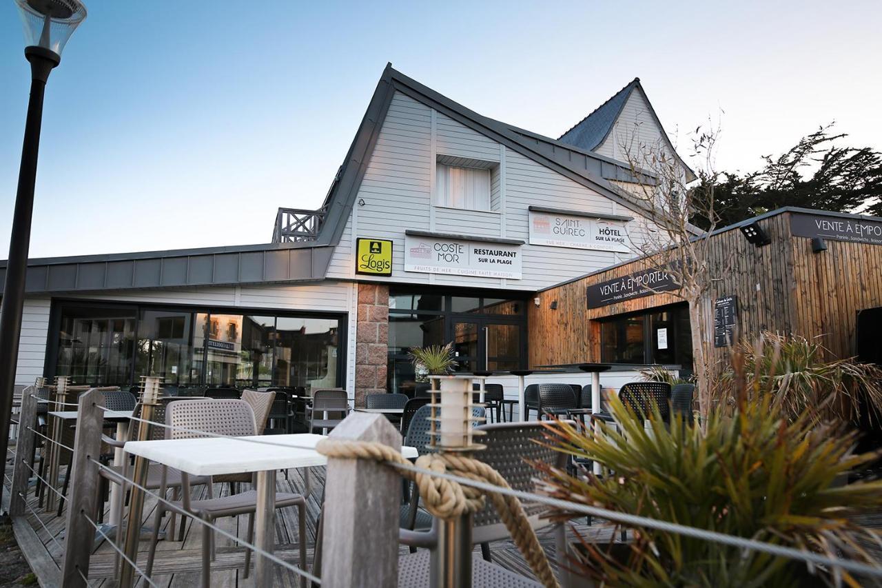 Logis Hotel Saint Guirec Et De La Plage Perros-Guirec Exterior photo