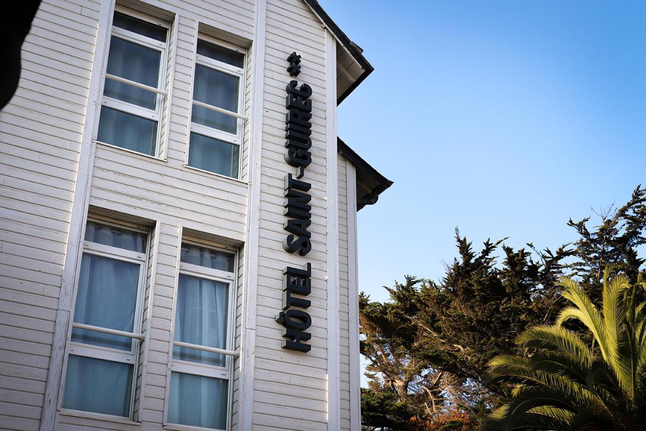 Logis Hotel Saint Guirec Et De La Plage Perros-Guirec Exterior photo