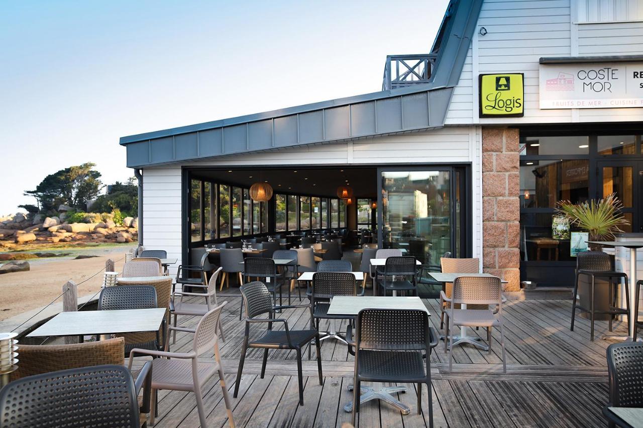 Logis Hotel Saint Guirec Et De La Plage Perros-Guirec Exterior photo