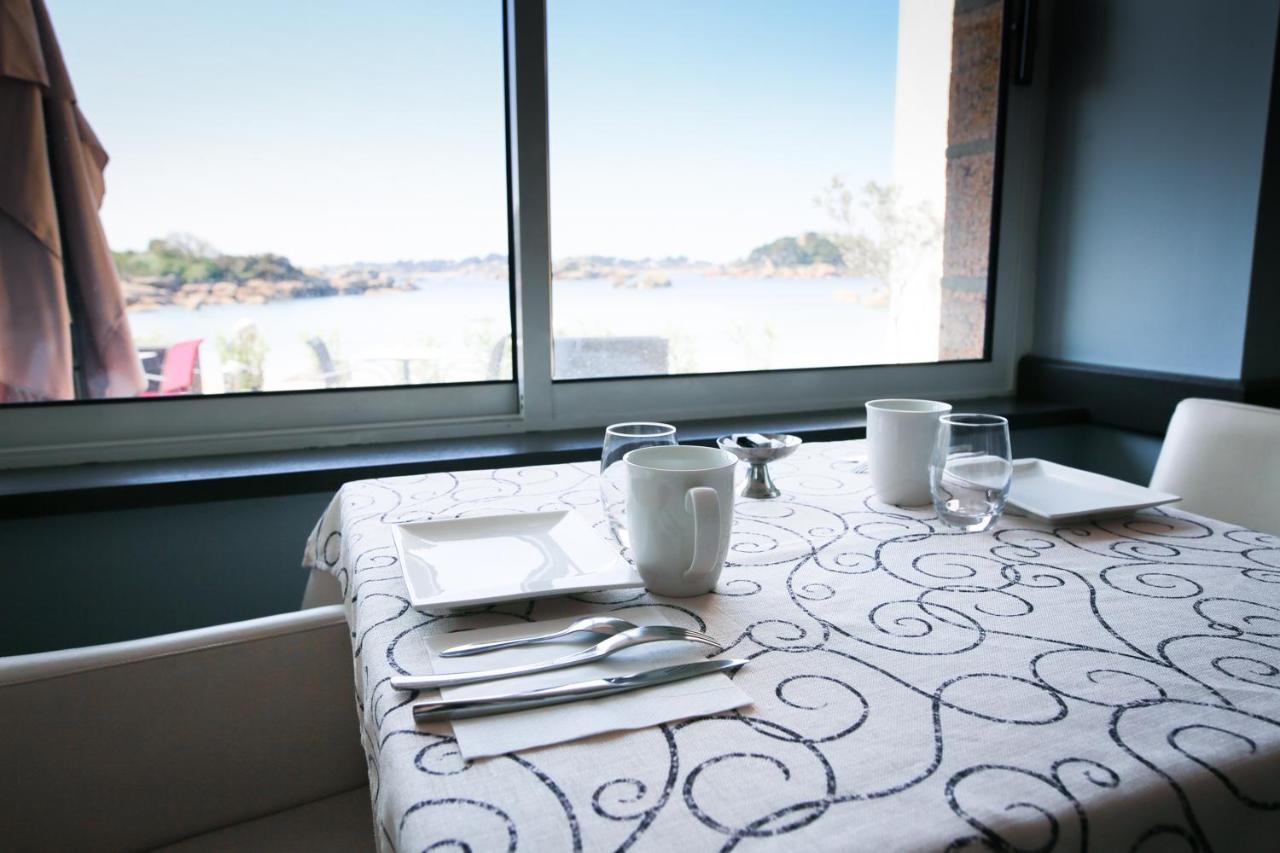 Logis Hotel Saint Guirec Et De La Plage Perros-Guirec Exterior photo